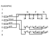 Goobay TEL ADAP RJ45 - TAE NFN Sort