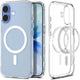 Spigen Ultra Hybrid (MagFit) mobiltelefon etui 16 cm (6.3") Cover Transparent, Hvid