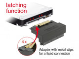 DeLOCK 63943 kabel kønsskifter SATA 22 pin Sort