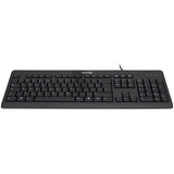 TERRA Keyboard 1500 Corded [US/EU] tastatur Universel USB QWERTY US engelsk Sort