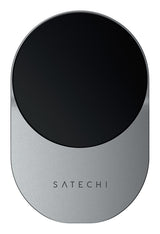 Satechi ST-Q2CCM oplader til mobil enhed Smartphone Sort, Grå Cigartænder Trådløs opladning Hurtig opladning Automatisk
