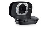 Logitech HD C615 webcam 8 MP 1920 x 1080 pixel USB 2.0 Sort