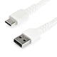 StarTech.com RUSB2AC1MW USB-kabel USB 2.0 1 m USB A USB C 0,48 Gbit/sek. Hvid