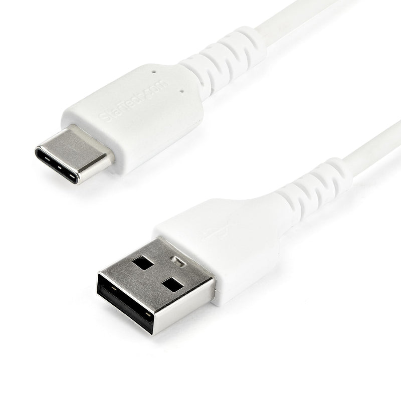 StarTech.com RUSB2AC1MW USB-kabel USB 2.0 1 m USB A USB C 0,48 Gbit/sek. Hvid