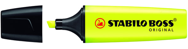 STABILO BOSS ORIGINAL speedmarker 1 stk Mejselspids Gul