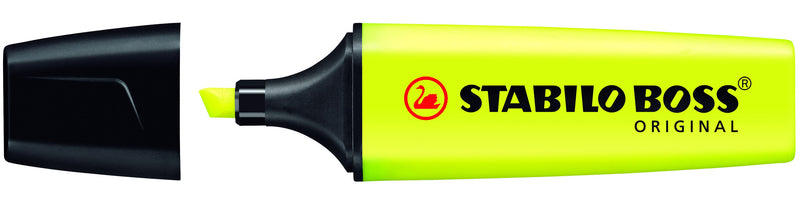 STABILO BOSS ORIGINAL speedmarker 1 stk Mejselspids Gul