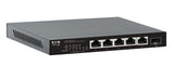 Eaton NG5POE-M2 netværksswitch Ikke administreret Gigabit Ethernet (10/100/1000) Strøm over Ethernet (PoE) Bord-/vægmontering Sort