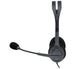 Logitech 981-000612 hovedtelefoner/headset Ledningsført Kontor/Callcenter Sort