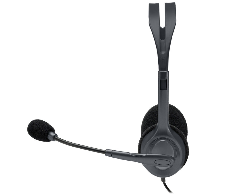 Logitech 981-000612 hovedtelefoner/headset Ledningsført Kontor/Callcenter Sort
