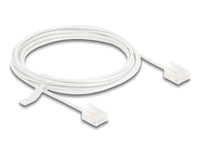 DeLOCK 80776 netværkskabel Hvid 3 m Cat6 U/UTP (UTP)