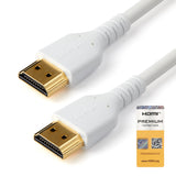 StarTech.com RHDMM2MPW HDMI-kabel 2 m HDMI Type A (Standard) Hvid