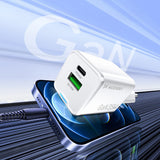 Wozinsky WWC-35W Universel Hvid Vekselstrøm Hurtig opladning Indendørs