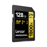 Lexar LSD1800128G-BNNNG hukommelseskort 128 GB SDXC UHS-II Klasse 10