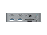 Conceptronic DONN25G dockingstation Ledningsført USB 3.2 Gen 2 (3.1 Gen 2) Type-C Sølv