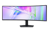 Samsung S95UC computerskærm 124,5 cm (49") 5120 x 1440 pixel Dual QHD LCD Sort
