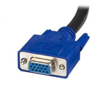 StarTech.com SVUSB2N1_6 KVM-kabel Sort 1,8 m