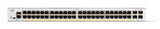 Cisco C1200-48P-4X netværksswitch Administreret L2/L3 Gigabit Ethernet (10/100/1000) Hvid