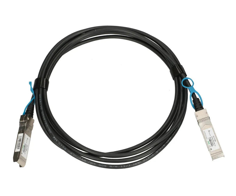 Extralink EX.17382 InfiniBand og fiberoptisk kabel 3 m SFP28 DAC Sort