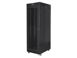 Lanberg FF01-8042-23BL stativ 42U Fritstående reol Sort