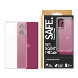 PanzerGlass SAFE. by ® TPU Case for Motorola Moto edge 50 Fusion | Transparent