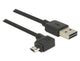 DeLOCK 83854 USB-kabel USB 2.0 3 m USB A Micro-USB B Sort