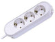 Bachmann SMART 3x Schuko 5m stikdåse 3 AC stikkontakt(er) Hvid