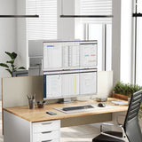 ALOGIC ED34VMS skærmbeslag og -stativer 86,4 cm (34") Skrivebord Sølv