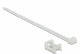 DeLOCK 18885 kabelsamler Gevindmonteret kabelbinder Nylon Hvid 10 stk