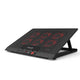 Inca INC-601GMS køling til laptop 43,2 cm (17") 2500 rpm Sort
