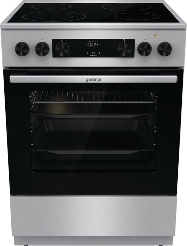 Gorenje GECS6C70XC komfur og ovn Fritstående komfur Elektrisk Spolekogeplade Rustfrit stål