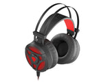 GENESIS Neon 360 Headset Ledningsført Spil Sort, Rød