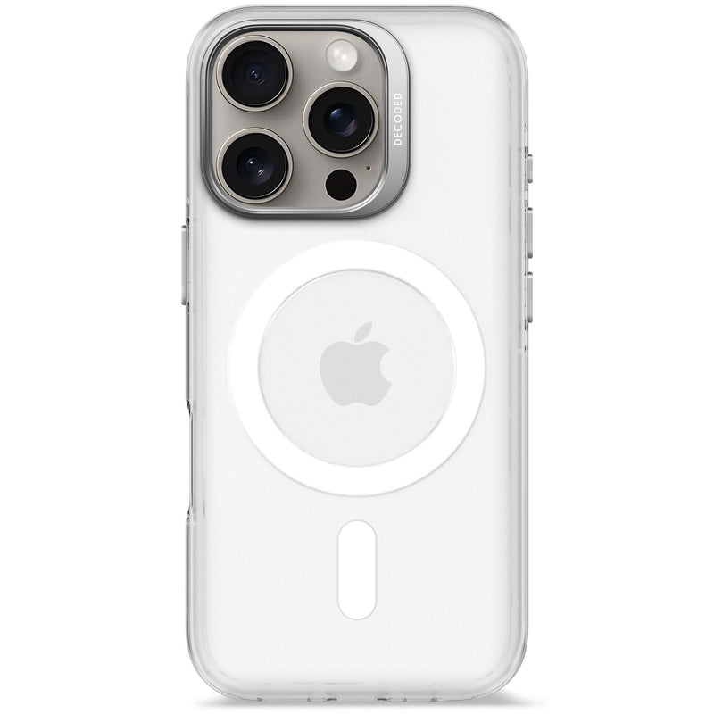 Decoded Clear Case mobiltelefon etui 16 cm (6.3") Cover Transparent, Hvid