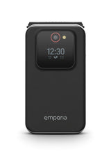 Emporia emporiaJOY-LTE 7,11 cm (2.8") 115 g Sort Senior telefon