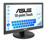 ASUS Touch VT169HE computerskærm 39,6 cm (15.6") 1920 x 1080 pixel Fuld HD LED Berøringsskærm Bordplade Sort