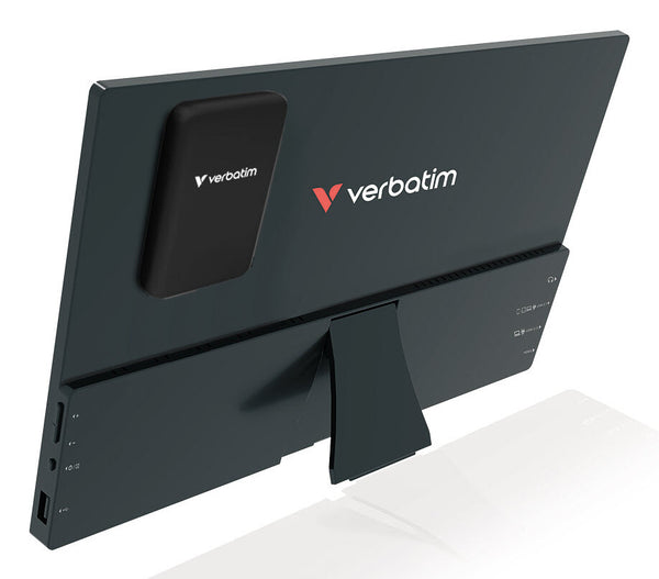 Verbatim 32088 Bærbart tv og skærm Bærbar skærm Sort 35,6 cm (14") LED 1920 x 1080 pixel