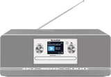 TechniSat DIGITRADIO 372 CD IR Internet Analog & digital Anthracit, Sølv