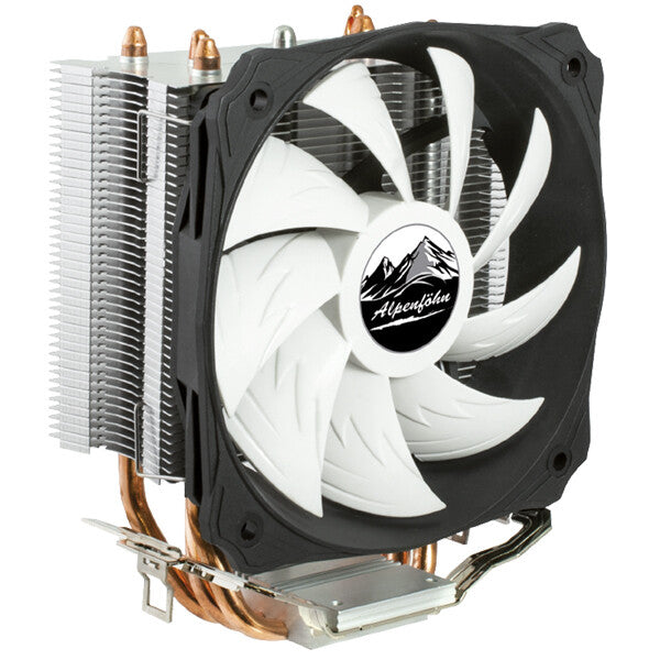 EKL Alpenföhn BEN NEVIS Processor Køler 12 cm Sort, Hvid
