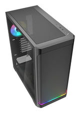 Sharkoon AK4W RGB Strip Midi Tower Sort