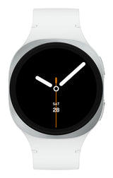 Samsung SM-L325FZSAEUB Smartwatch og sportsur 3,3 cm (1.3") AMOLED 40 mm Digital 438 x 438 pixel Berøringsskærm 4G Sølv Wi-Fi GPS (satellit)