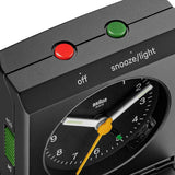 Braun BC05B Væg- og bordur Analogt ur Rektandel Sort