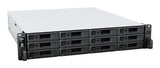 Synology RackStation RS2423+ NAS & lagringsserver Stativ (2U) Ryzen Embedded V1780B 8 GB DDR4 0 TB DiskStation Manager Sort, Grå