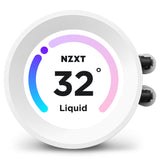 NZXT Kraken Elite 240 RGB Processor Alt-i-en væskekøler 12 cm Hvid 1 stk