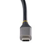 StarTech.com HB31CM4CPD3 interface hub USB 3.2 Gen 2 (3.1 Gen 2) Type-C Grå