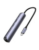 Ugreen 10919 dockingstation Ledningsført USB 3.2 Gen 1 (3.1 Gen 1) Type-C Grå