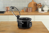 Crock-Pot CSC052X gryde 4,7 L Sort, Sølv
