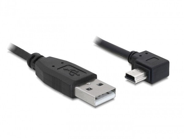DeLOCK 82680 USB-kabel 0,5 m USB A Mini-USB B 0,48 Gbit/sek. Sort