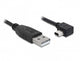 DeLOCK 82683 USB-kabel USB 2.0 3 m USB A Mini-USB B 0,48 Gbit/sek. Sort