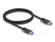 DeLOCK 80997 USB-kabel USB 3.2 Gen 1 (3.1 Gen 1) 1 m USB A 5 Gbit/sek. Sort