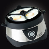 Russell Hobbs Stylo 7 æg 365 W Sort, Rustfrit stål
