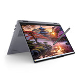 Lenovo IdeaPad 5 2-in-1 16AKP10 Copilot+ PC AMD Ryzen AI 7 350 Hybrid (2-i-1) 40,6 cm (16") Berøringsskærm WUXGA 16 GB LPDDR5x-SDRAM 1 TB SSD Wi-Fi 7 (802.11be) Windows 11 Home Grå Tysk